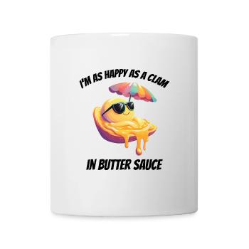 Clam Shell Seashells Collector Beachcomber Beach - Mug - white - Front