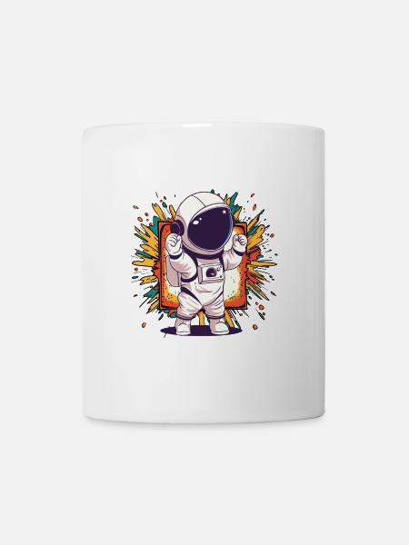 Astronaut Kosmos - Tasse - Weiß