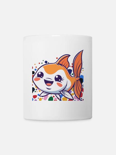 Fische Fischen Raubfisch - Tasse - Weiß