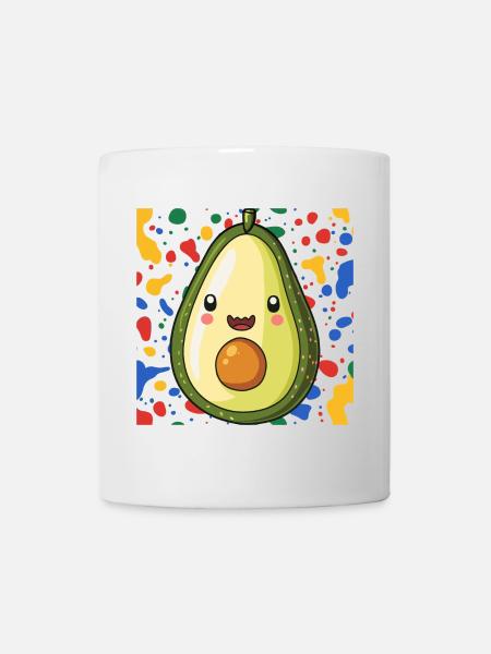 Avocado Veganer - Tasse - Weiß