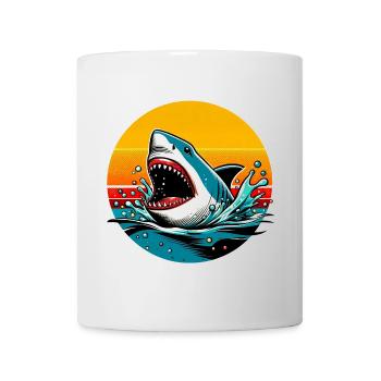 Hai - Tasse - Weiß - Vorne