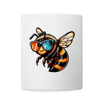 Biene - Tasse - Weiß - Vorne