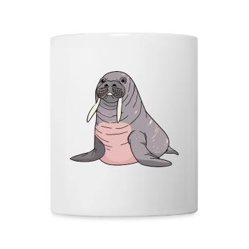 Walrus Sea Creatures Sea Creatures - Mug - white - Front