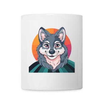 Wölfe Rudel Wolfpack - Tasse - Weiß - Vorne