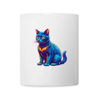 Chat de Bombay Race Dessin animé Kawaii Animal de compagnie - Mug blanc - blanc - Devant