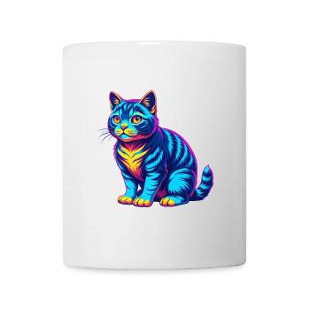 European Shorthair Cat Breed Cartoon Kawaii Animal - Mug - white - Front