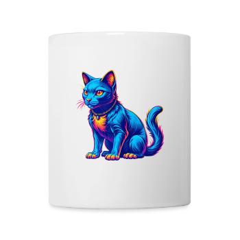 Korat Chat Race Dessin Animé Kawaii Animal Pet - Mug blanc - blanc - Devant