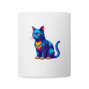 Havanna Braune Katzenrasse Karikatur Kawaii Tier Haustier - Tasse - Weiß - Vorne