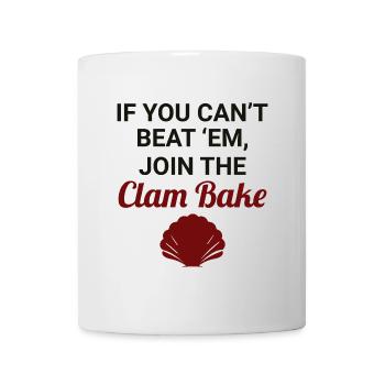 Clam Shell Seashells Collector Beachcomber Beach - Mug - white - Front