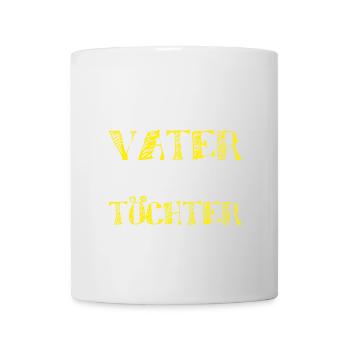 Du bist ein stolzer Vater wundervoller Töchter Dad - Tasse - Weiß - Vorne