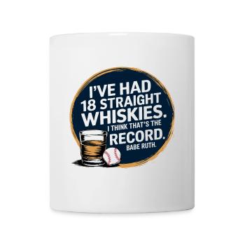 Baseball Babe Ruth Saying Sports Quote - Mug - white - Front