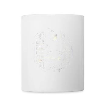 Mitternachtskaffee Bücher Tattoo Kunst - Tasse - Weiß - Vorne