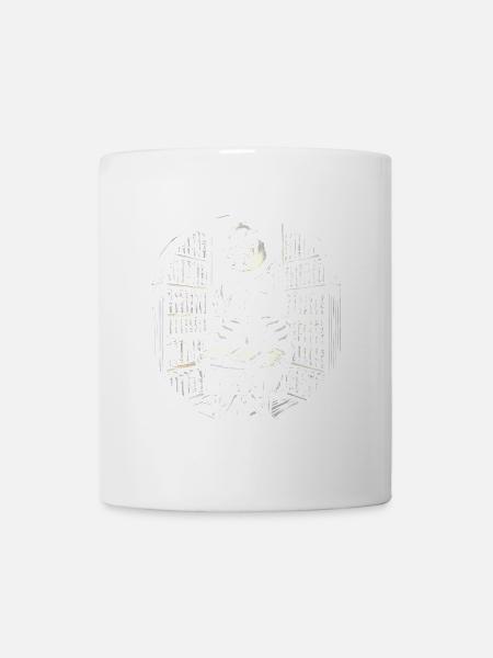 Café de minuit Livres Tatouage Art - Mug blanc - blanc
