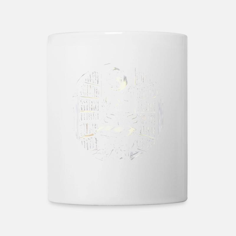 Café de minuit Livres Tatouage Art - Mug blanc - blanc