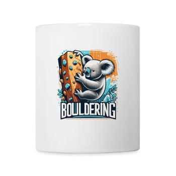 Bouldering Koala Gift - Mug - white - Front