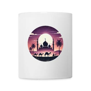 Marrakesch Moschee Nordafrika - Tasse - Weiß - Vorne