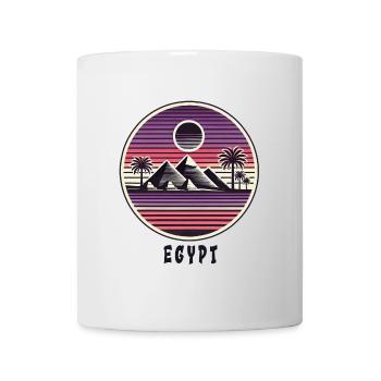 Design de pyramide égyptienne - Mug blanc - blanc - Devant