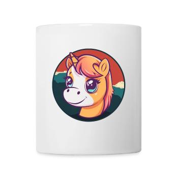 Einhorn Unicorn Fabel - Tasse - Weiß - Vorne