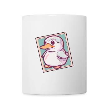 Entchen Quak Vogel - Tasse - Weiß - Vorne