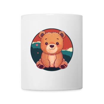 Baer Teddybär - Tasse - Weiß - Vorne
