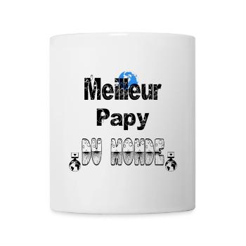 Meilleur Papy du Monde - Mug blanc - blanc - Devant