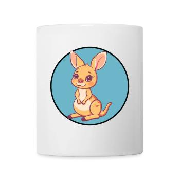 Kangaroo Kaenguru - Tasse - Weiß - Vorne