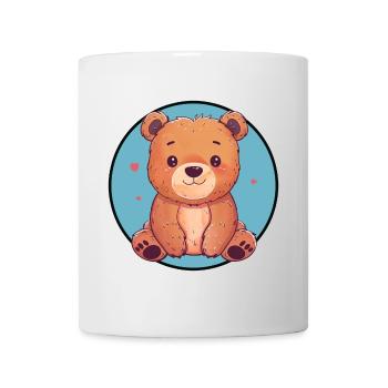 Baer Teddybär Waldbewohner - Tasse - Weiß - Vorne