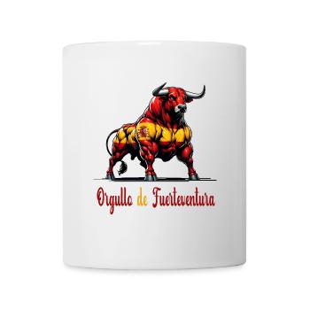 Der Stolz Fuerteventura Flagge Design - Tasse - Weiß - Vorne