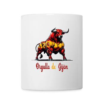 The Pride Gijón flag design - Mug - white - Front