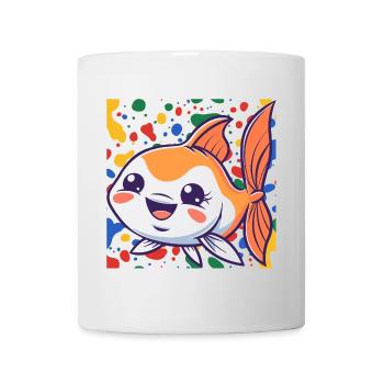 Fische Fischen Fischer - Tasse - Weiß - Vorne