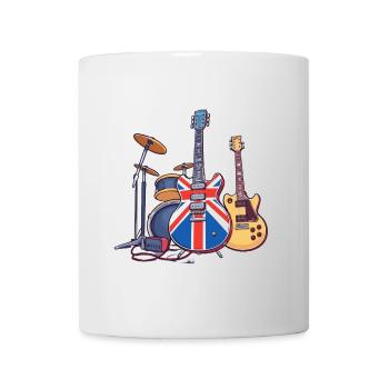 Rock Band Union Guitar Art - Mug - white - Front
