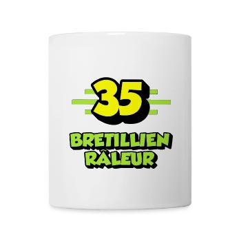 Bretillien râleur - Mug blanc - blanc - Devant