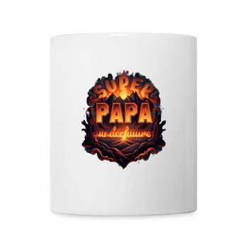 Super papa qui déchire. - Mug blanc - blanc - Devant