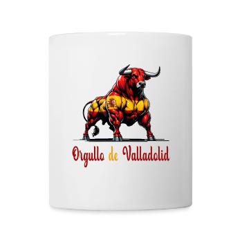 Der Stolz Valladolid Flagge Design - Tasse - Weiß - Vorne