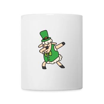 Schaf Dab Dabbing Tanz Hip Hop St Patricks Day - Tasse - Weiß - Vorne