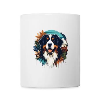 Bernese mountain dog - Mug - white - Front