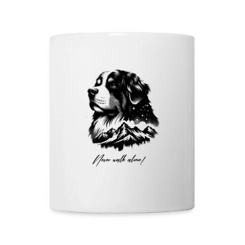 Berner Sennenhund - Tasse - Weiß - Vorne
