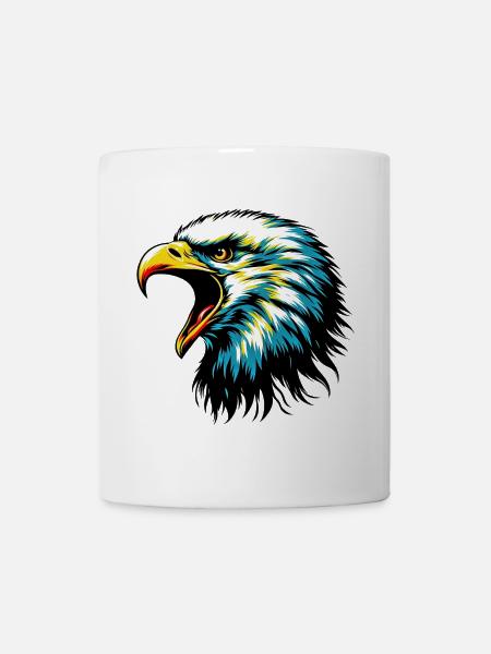 Adler - Tasse - Weiß