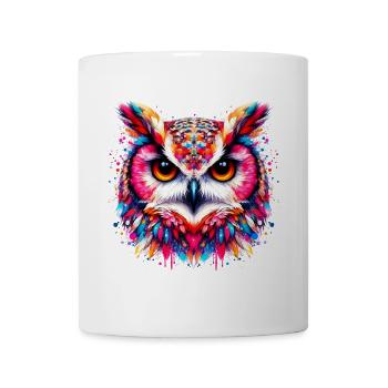 Eule - Tasse - Weiß - Vorne