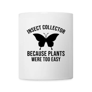 Insect Collector Entomology Entomologist Butterfly - Mug - white - Front