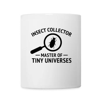 Insektensammler Entomologie Entomologe Käferliebhaber - Tasse - Weiß - Vorne