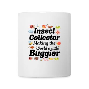 Insektensammler Entomologie Entomologe Käferliebhaber - Tasse - Weiß - Vorne