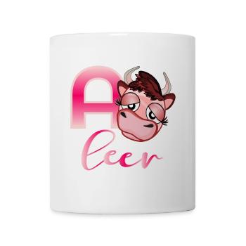 Akku Leer - Tasse - Weiß - Vorne