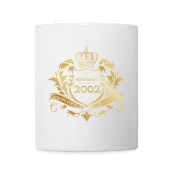 22e anniversaire Semper Verum - Créé 11/2002 - Mug blanc - blanc - Devant