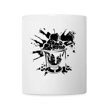 Ice cream cups - Mug - white - Front