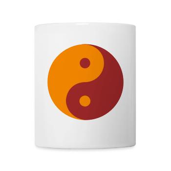 YIN YANG - Mug - white - Front