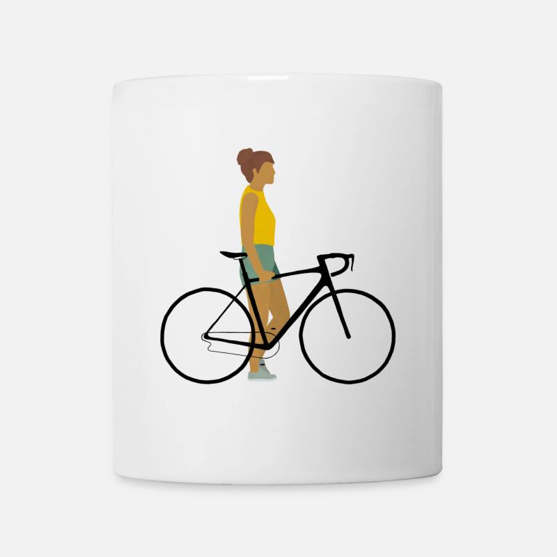 Fahrradliebe! - Tasse - Weiß