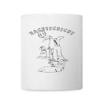 Nachtschicht - Tasse - Weiß - Vorne