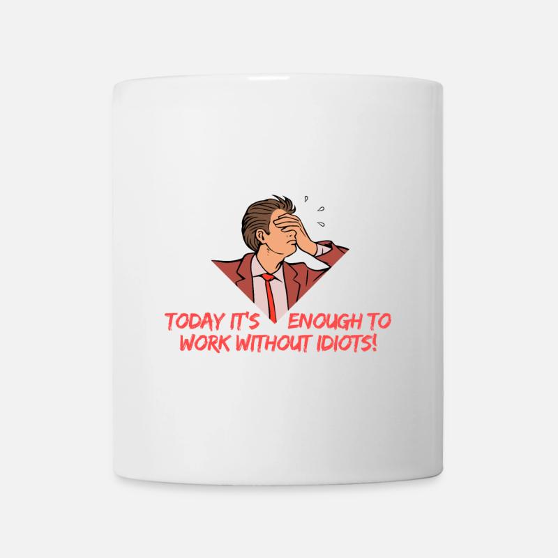 Working with professionals was once - Mug - white