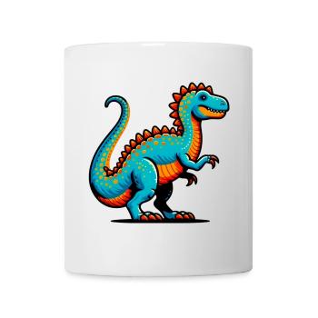 Dinosaurier - Tasse - Weiß - Vorne